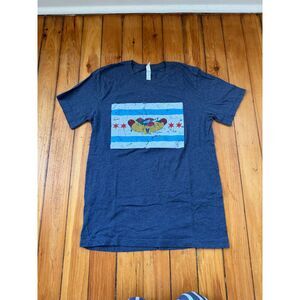 Chicago Hotdog Vienna Beef Dark Gray T-Shirt Medium